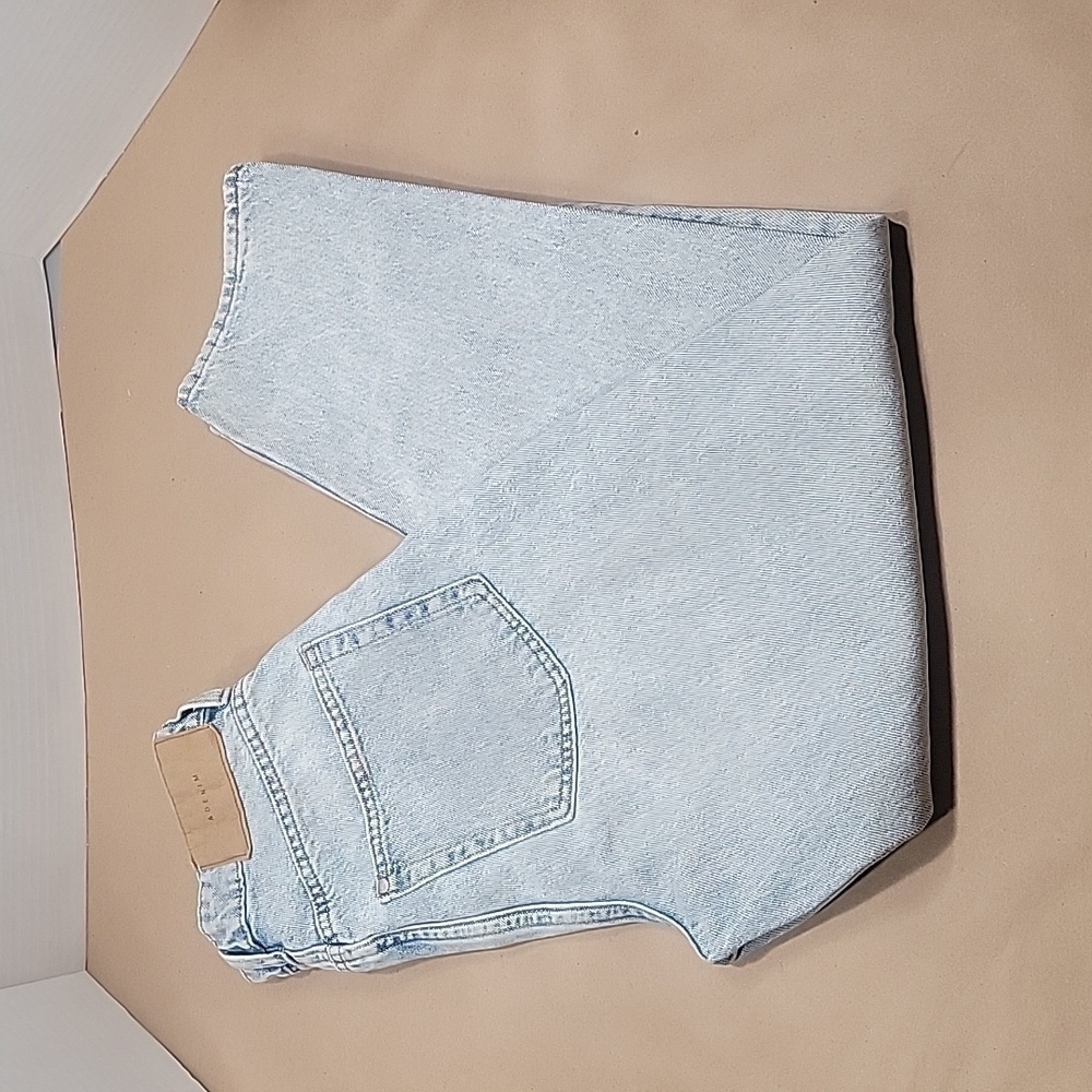 & Denim, Loose Mom Jeans, Size 0, Ultra High Waist, Ankle Length, GUC